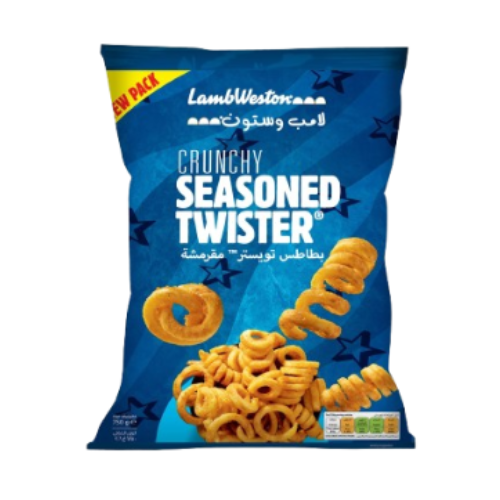 بطاطا لامب ويستون كرانشي تويستر متبل 750 جرام